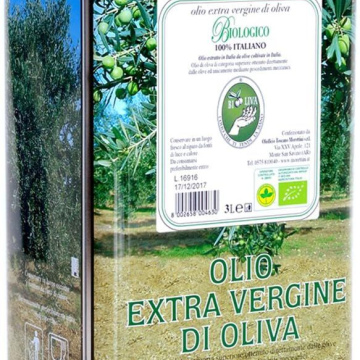 Huile d'olives Extra Vierge Bio - 3 litres