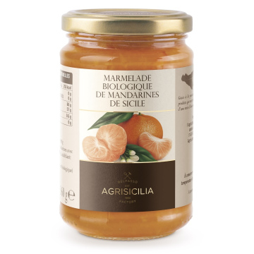 Marmelade de Mandarines de Sicile bio - 370gr